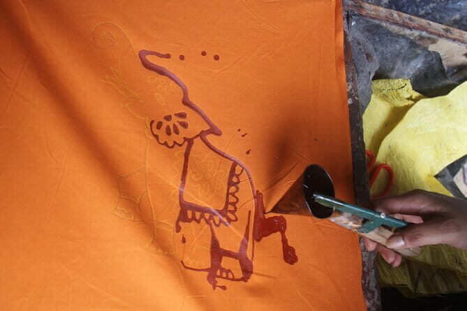 Interactive Batik Workshop and Lessons in Sri Lanka - Getting to Thalapiyannawa Road and Starting at 8:00