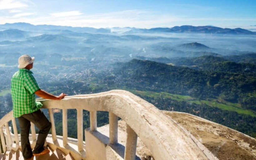 Kandy: Ambuluwawa Day Tour by TukTuk with Local Guide - What you’ll do at the tower complex (beyond the staircase)