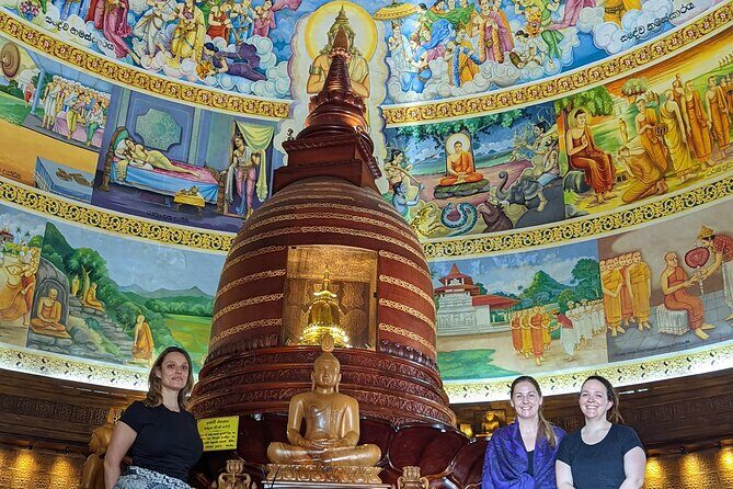 Kandy To Dambulla and Sigiria City Full Day by Laka Tours - Bahirawakanada Temple: A 1972 Buddha on a Hill