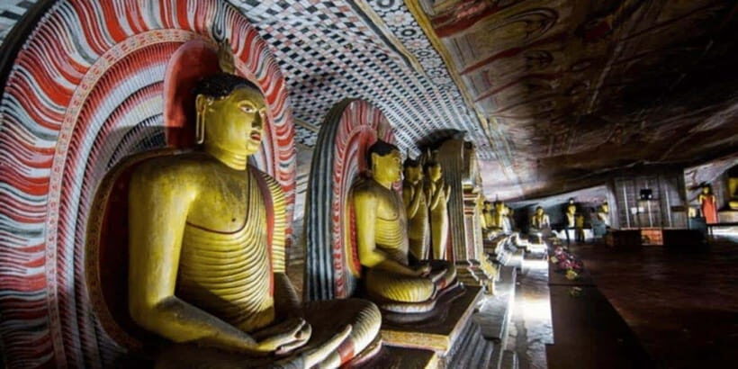 Kandy to Sigiriya Private Tour by Tuk Tuk with All Fees - Dambulla Cave Temple: what makes UNESCO feel real